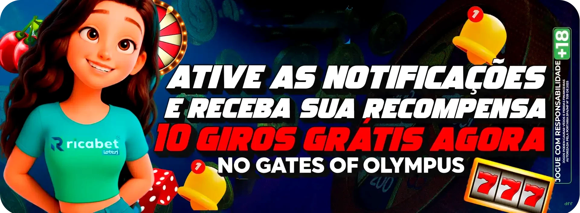 Big win animation on dff slot Jogo